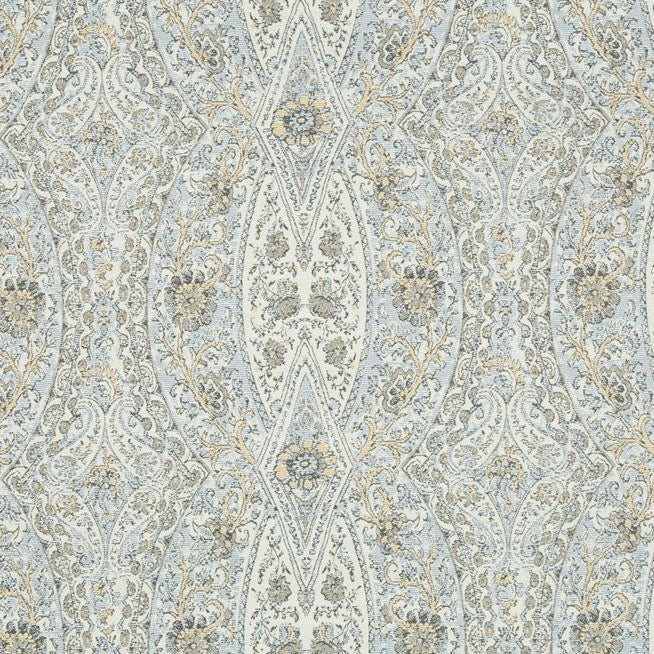 Sample 34760.54.0 Blue Upholstery Damask Fabric by Kravet Contract