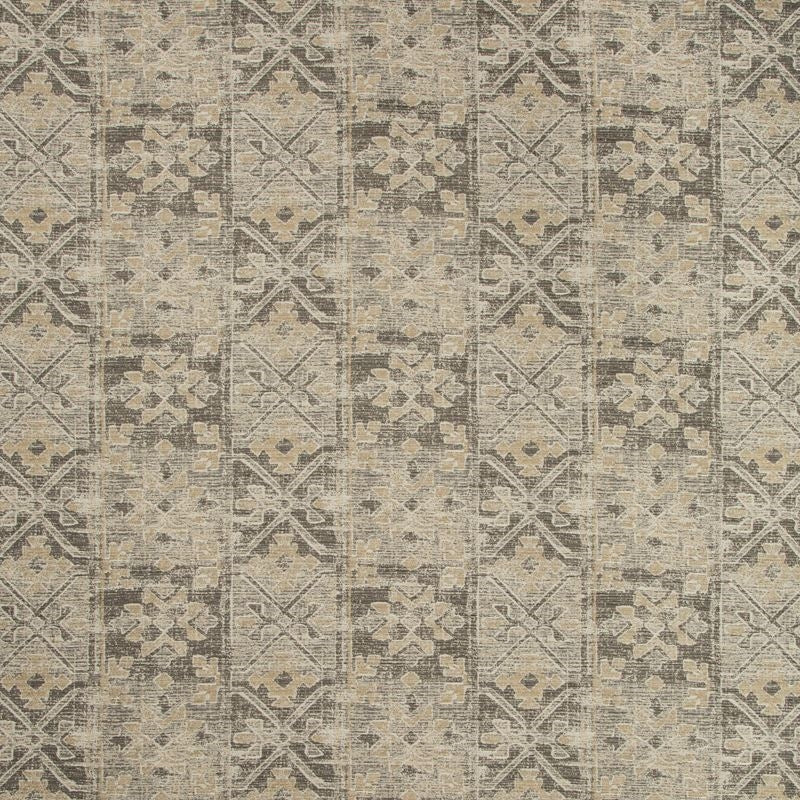 Sample 35643.1611.0 Grey Upholstery Ethnic Fabric by Kravet Design