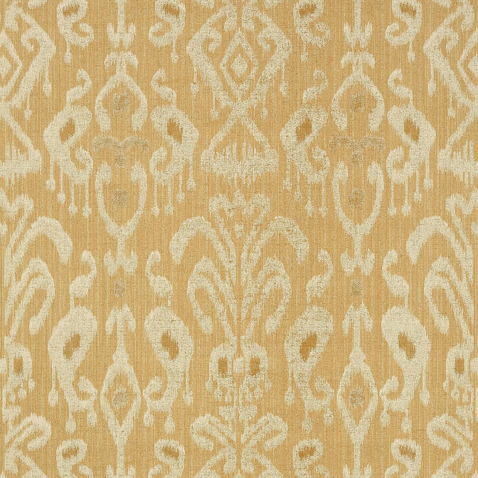 Purchase a sample of T10050 Bravado Ikat, Tobacco by Thibaut Wallpaper