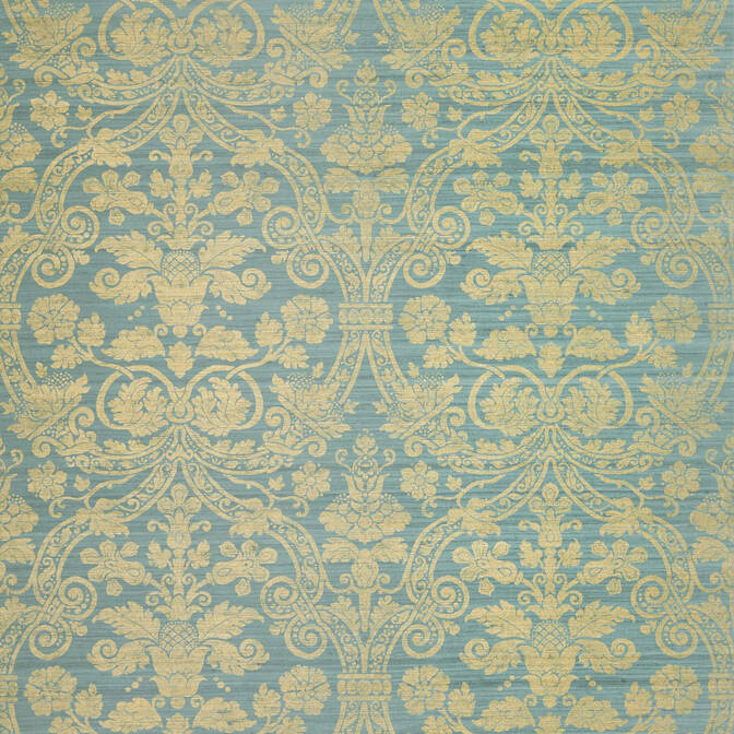 Purchase a sample of T1006 Curtis Silk Damask, Menswear Resource Thibaut Wallpaper