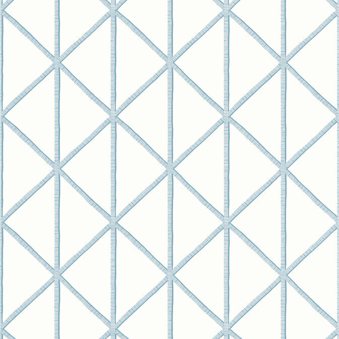 Purchase a sample of T10133 Box Kite, Tropics Thibaut Wallpaper