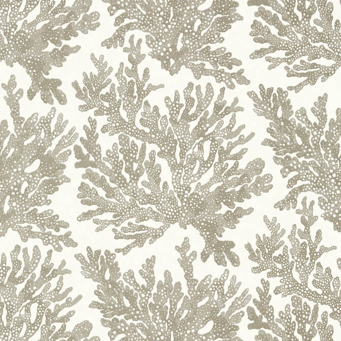 Purchase a sample of T10140 Marine Coral, Tropics Thibaut Wallpaper
