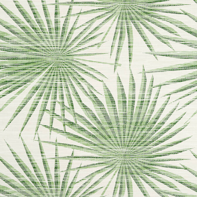 Purchase a sample of T10142 Palm Frond, Tropics Thibaut Wallpaper