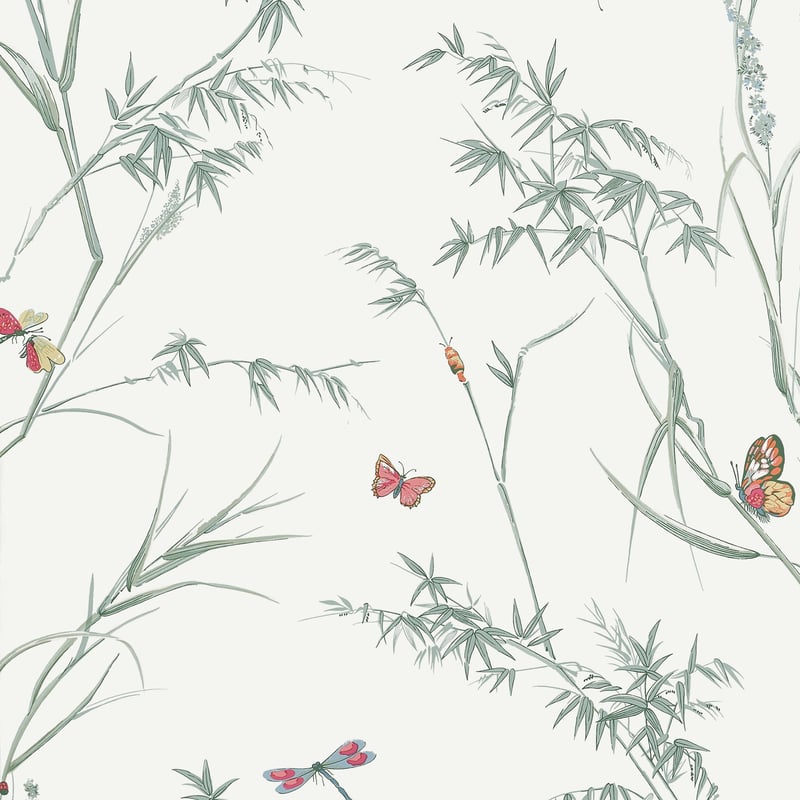 Select Thibaut Wallpaper Pattern T10527 pattern name Virginia color name Soft Green.