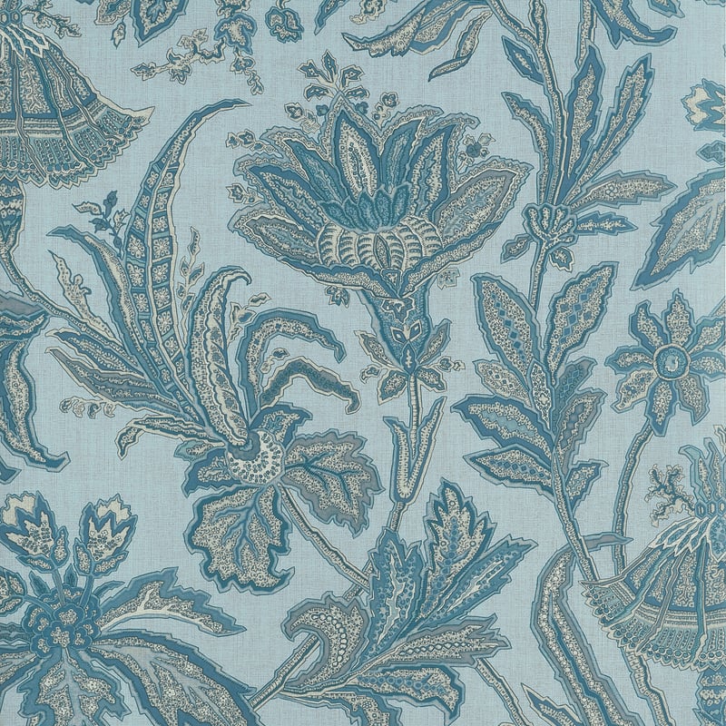 Search Thibaut Wallpaper Pattern# T10548 pattern name Breckenridge color name Spa Blue.