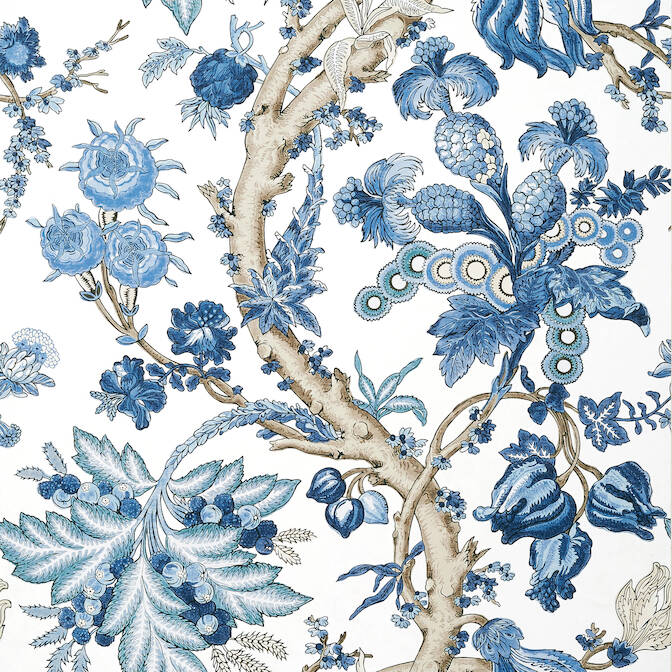 Purchase a sample of T10846 Chatelain, Heritage Thibaut Wallpaper