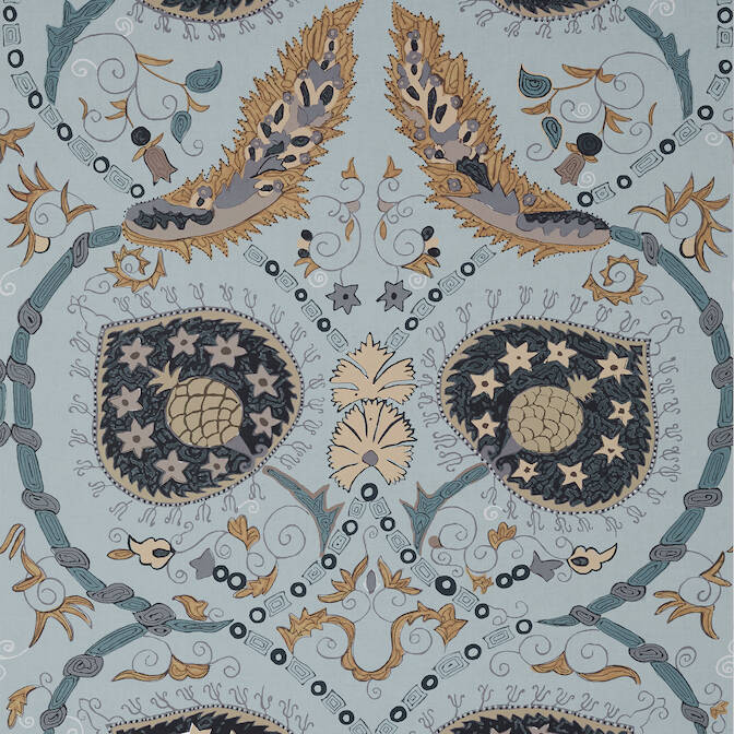 Purchase a sample of T13214 Lewis, Mesa Thibaut Wallpaper