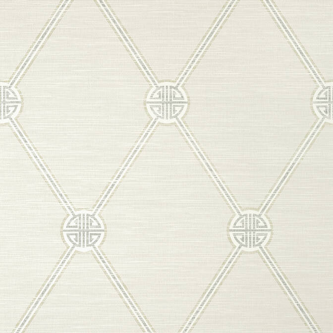 Purchase a sample of T13349 Turnberry Trellis, Pavilion Thibaut Wallpaper