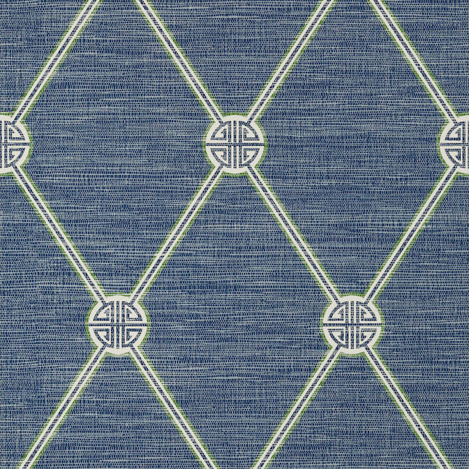 Select T13354 Turnberry Trellis Pavilion Thibaut Wallpaper