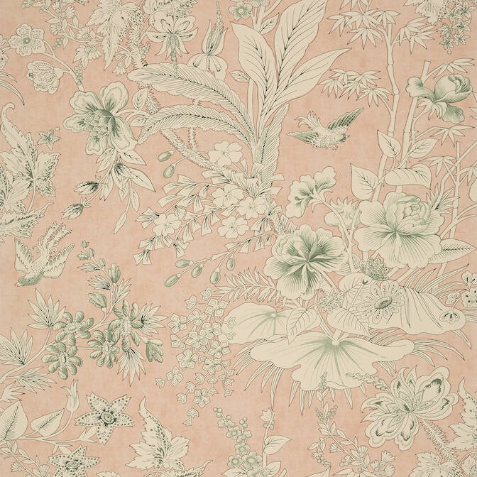 Purchase a sample of T13600 Rosalind, Grand Palace by Thibaut Wallpaper