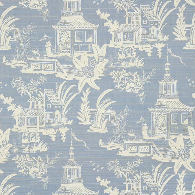 Purchase a sample of T13649 Empress Court, Grand Palace by Thibaut Wallpaper