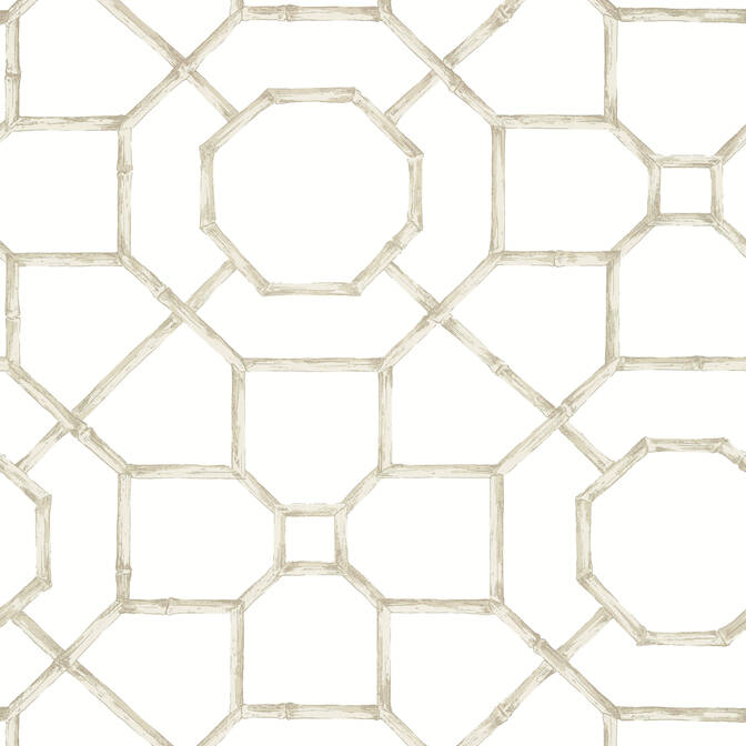 Purchase a sample of T13675 Arbor, Grand Palace by Thibaut Wallpaper