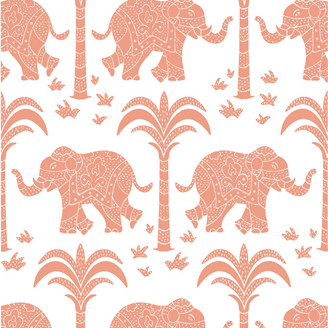 Purchase a sample of T16203 Elephant, Kismet by Thibaut Wallpaper