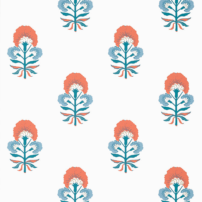 Purchase a sample of T16213 Tybee Bud, Kismet by Thibaut Wallpaper