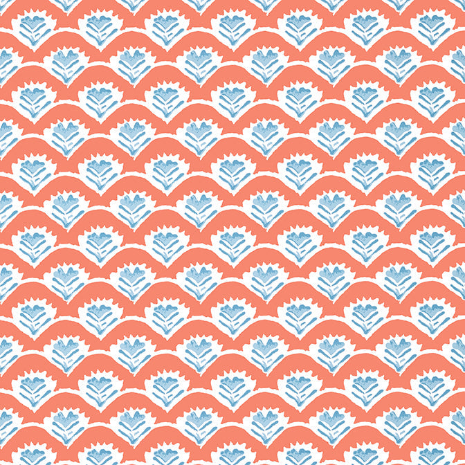 Purchase a sample of T16254 Emily, Kismet by Thibaut Wallpaper