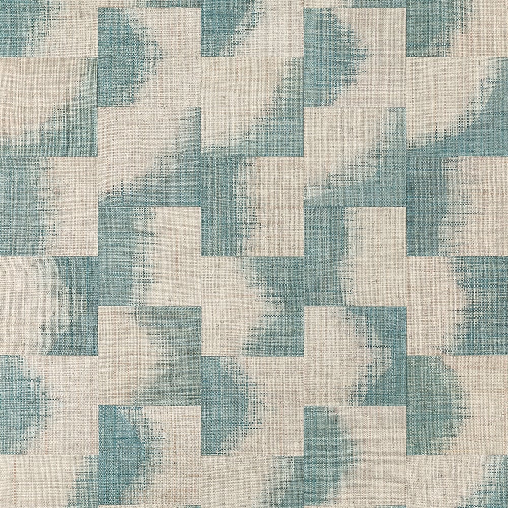 Find Thibaut Wallpaper Pattern number T24429 pattern name Raffia Squares color name Mineral.