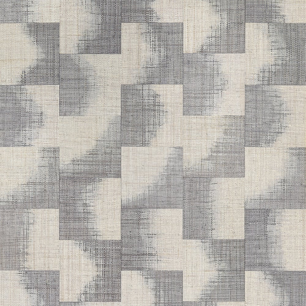 Looking for Thibaut Wallpaper Product# T24430 pattern name Raffia Squares color name Graphite.