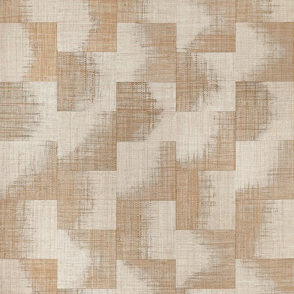 Order Thibaut Wallpaper Product T24431 pattern name Raffia Squares color name Beige.