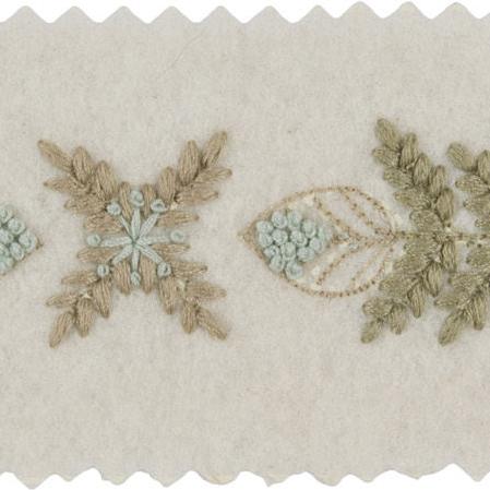 T30731.30.0 | Edelweiss, Green Meadow Ivory - Kravet Couture Fabric