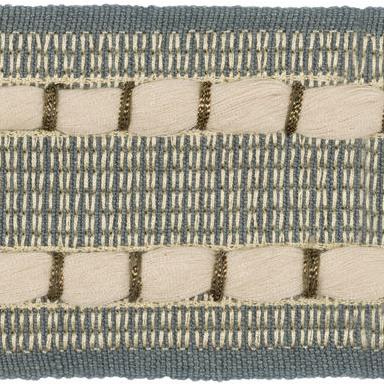 T30750.511.0 | Ramble Tape, Indigo Indigo - Kravet Design Fabric