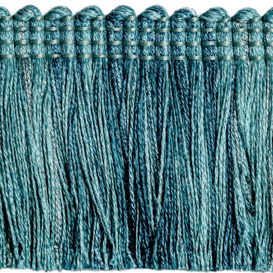 Sample T30824.13.0 Daintree Fringe, Peacock by Kravet Couture Fabric