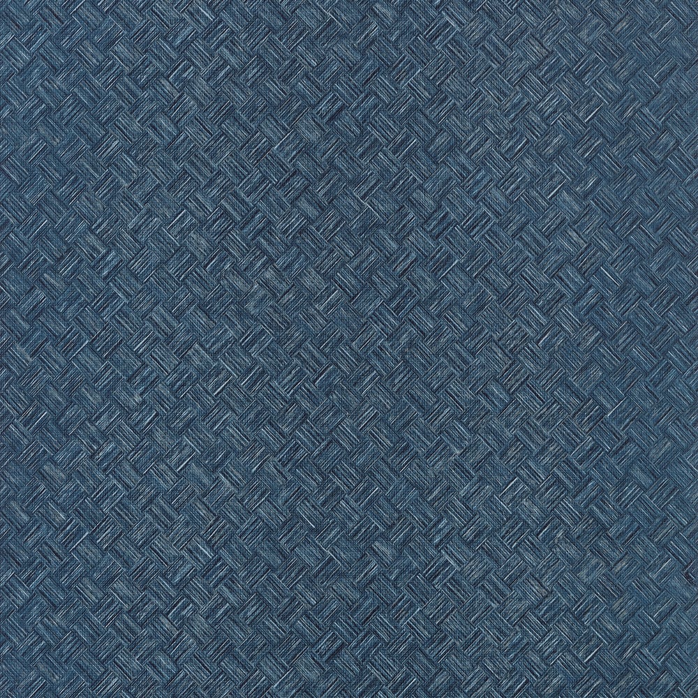 Shop Thibaut Wallpaper SKU# T34064 pattern name Saddle Weave color name Navy.