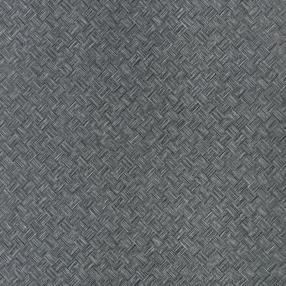 Save on Thibaut Wallpaper Pattern number T34065 pattern name Saddle Weave color name Black and Silver.