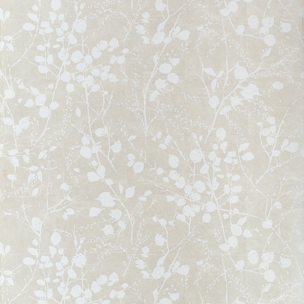 Purchase Thibaut Wallpaper SKU T34096 pattern name Katamari Bud color name Pearl and White.