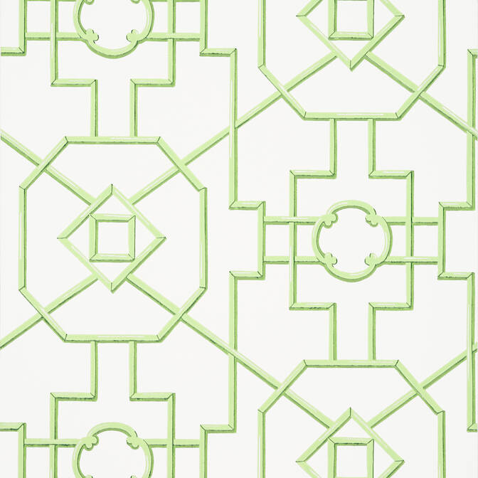 Looking T36157 Bamboo Lattice Enchantment Thibaut Wallpaper