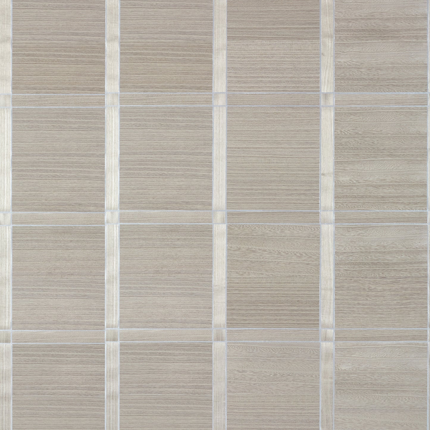 Purchase Thibaut Wallpaper Item T41003 pattern name Wood Panel color Taupe and Metallic Silver.
