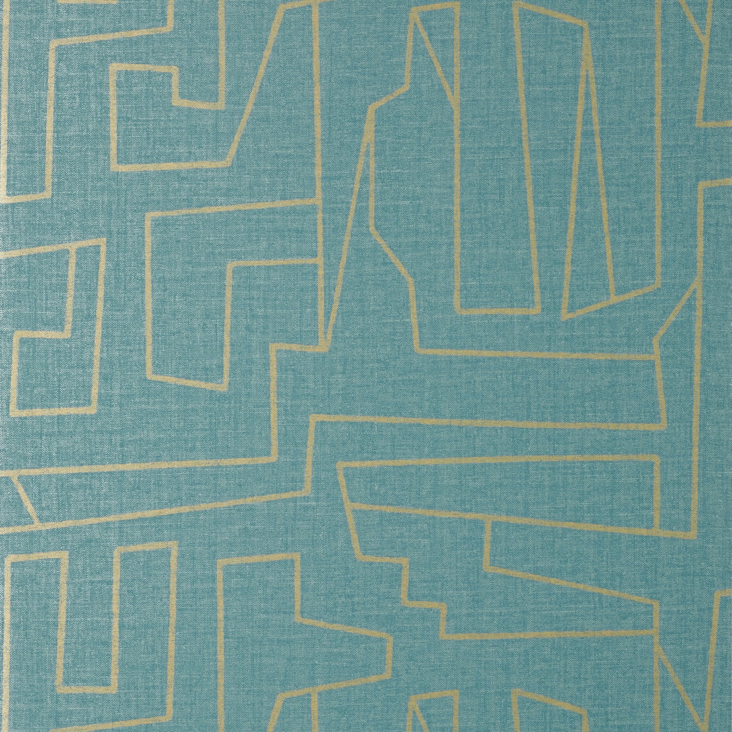 Purchase Thibaut Wallpaper Pattern# T41032 pattern name Matrix color Metallic Gold and Teal.