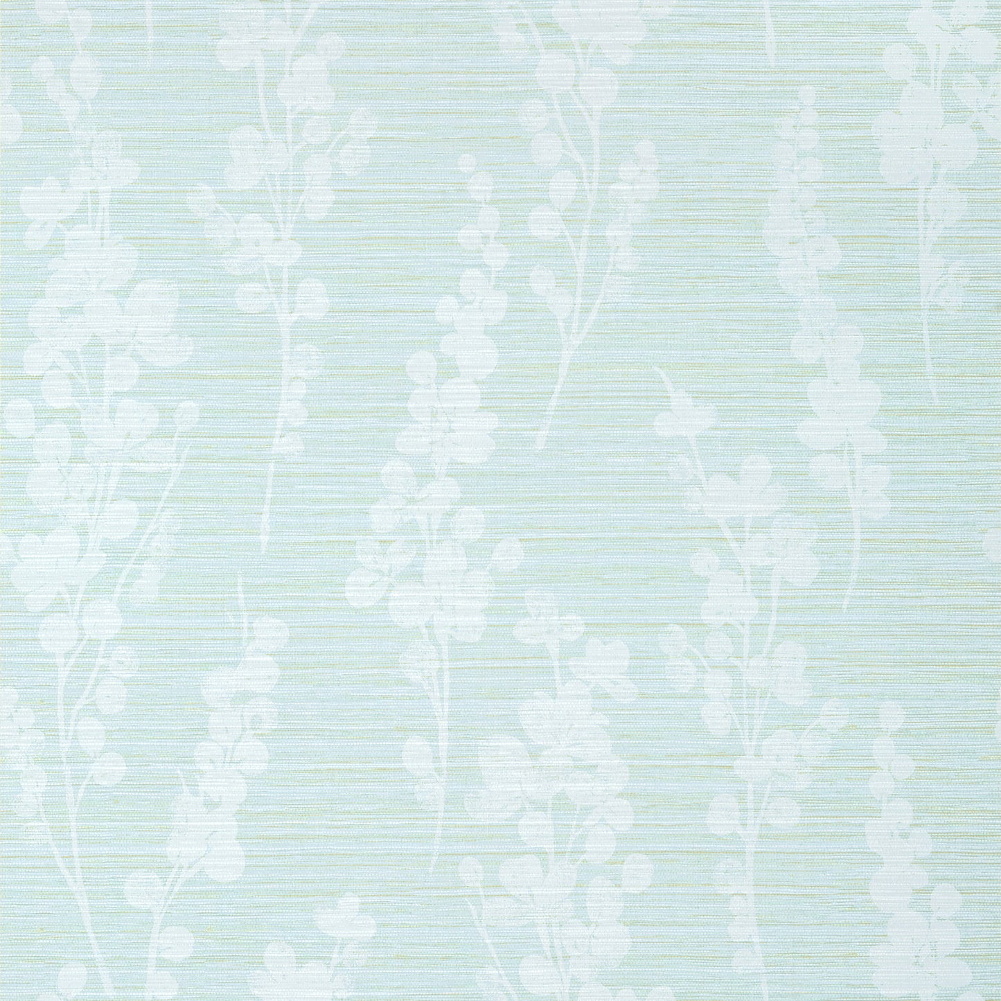 Purchase Thibaut Wallpaper Item T41051 pattern name Spring Blooms color Soft Green and Blue.