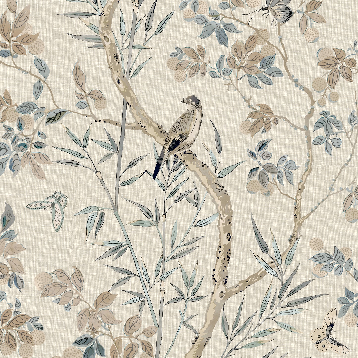 Purchase Thibaut Wallpaper SKU T42012 pattern name Claire color Neutral.