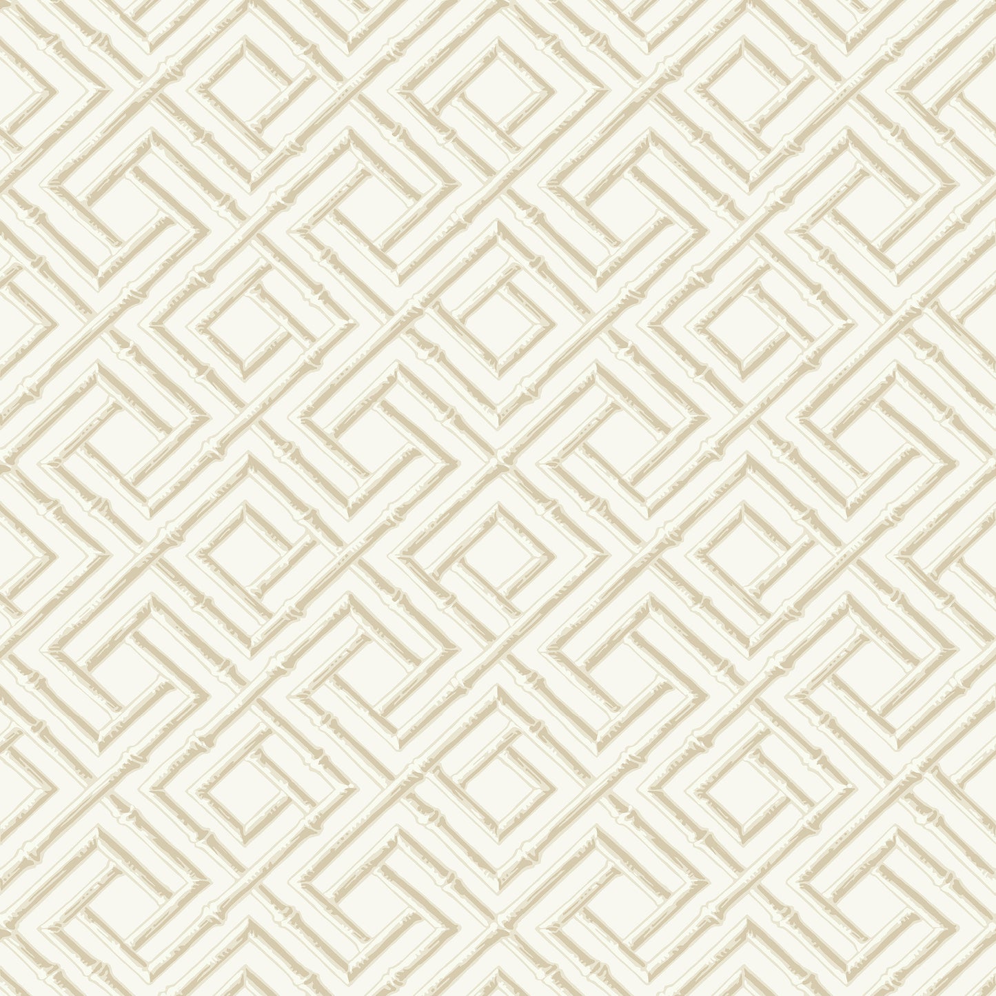 Purchase Thibaut Wallpaper Pattern T42051 pattern name French Lattice color Cream.