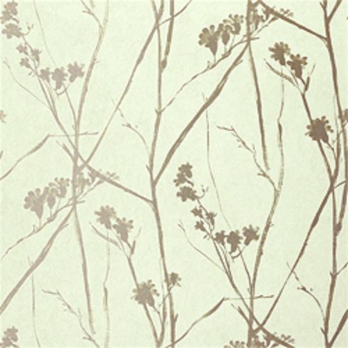 Purchase a sample of T7011 Blossoms, Natural Resource Thibaut Wallpaper