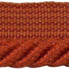 Sample T8012104-24 Coeur Cable-S Rust Brunschwig and Fils Fabric