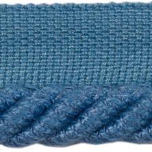 Sample T8012104-5 Coeur Cable-S Canton Blue Brunschwig and Fils Fabric