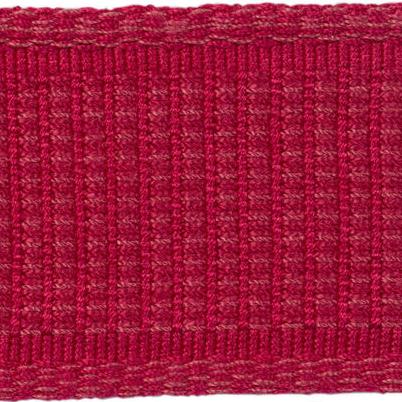 Sample T8012107-717 Coeur Band Raspberry Brunschwig and Fils Fabric