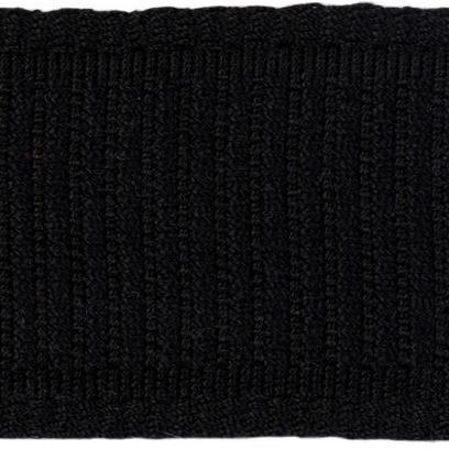 Sample T8012107-8 Coeur Band Black Brunschwig and Fils Fabric