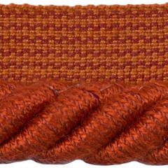 Shop T8012108-24 Coeur Cable-L Rust by Brunschwig & Fils Fabric