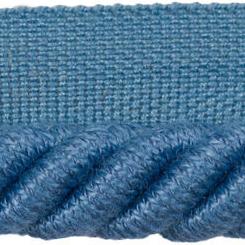 Sample T8012108-5 Coeur Cable-L Canton Blue Brunschwig and Fils Fabric