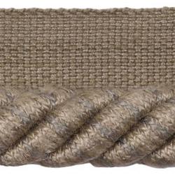 Sample T8012108-81 Coeur Cable-L Gray Brunschwig and Fils Fabric