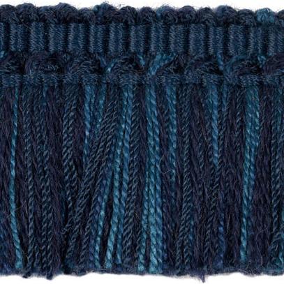 Sample T8012114-55 Coeur Brush Marine Brunschwig and Fils Fabric
