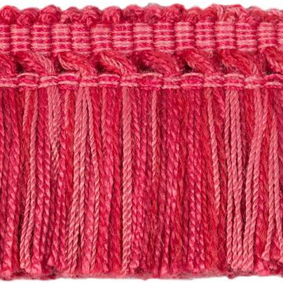 Sample T8012114-717 Coeur Brush Raspberry Brunschwig and Fils Fabric