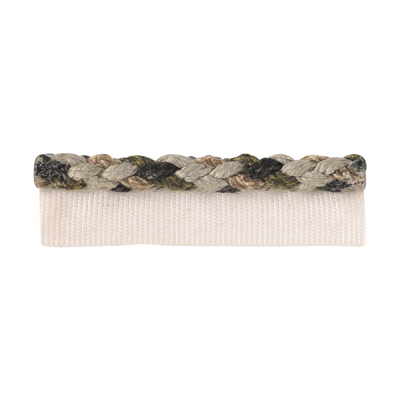 Sample TL10049.816.0 Adler Cord, Granite Trim Fabric by Lee Jofa