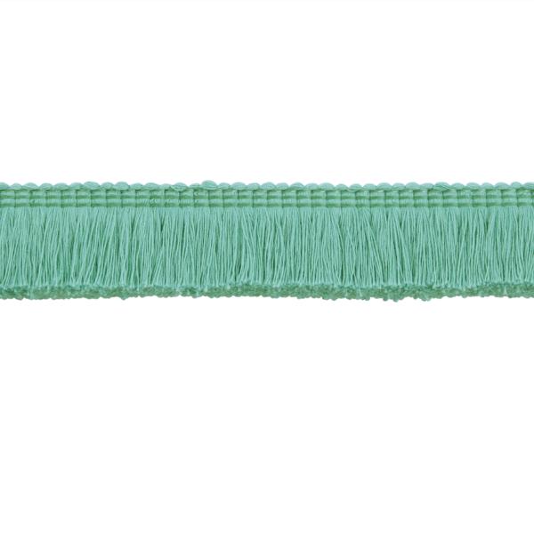 Sample TL10108.335.0 Ruffle Me, Seafoam Trim Fabric by Lee Jofa
