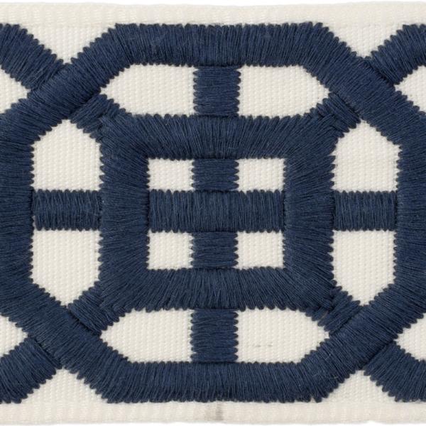 Sample TL10136.50 Navy Trim by Lee Jofa Fabric