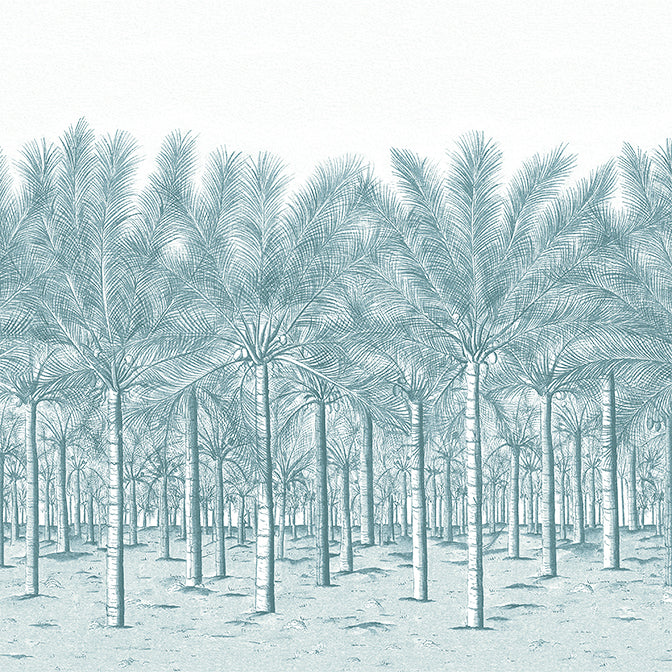 Purchase TM13949 PALM GROVE MURAL, Palm Grove by Thibaut Wallpaper
