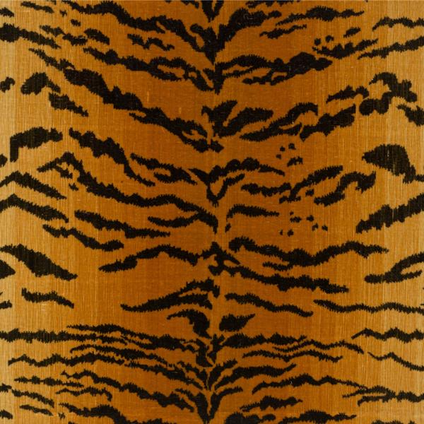 Sample - 8015100-648 | Tiger Velvet, - Brunschwig & Fils Fabric Fabric - 8015100.648.0