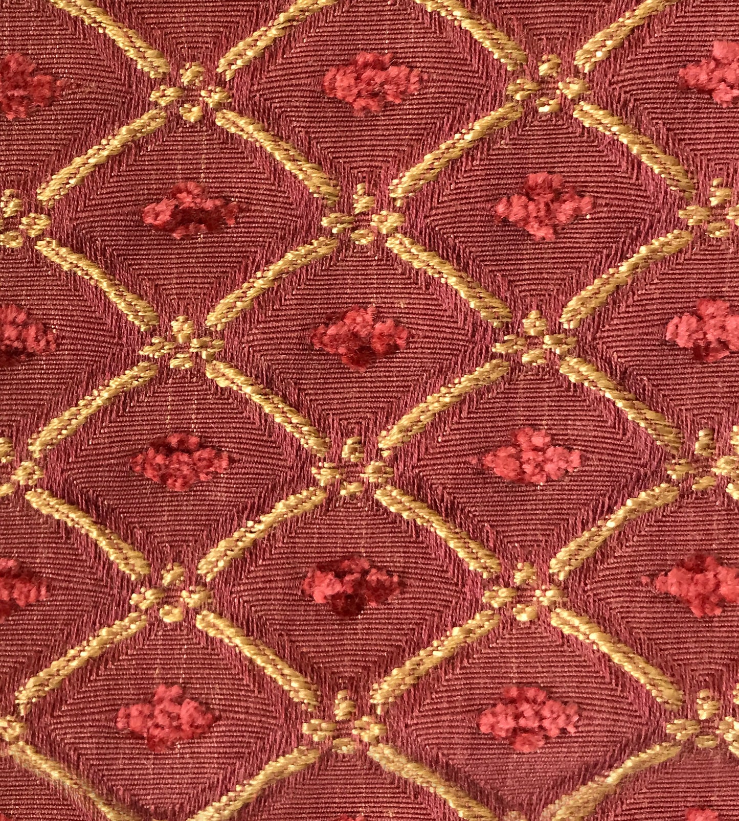 Purchase Old World Weavers Fabric SKU VG 00130126, Jewel Tones Cherry 1